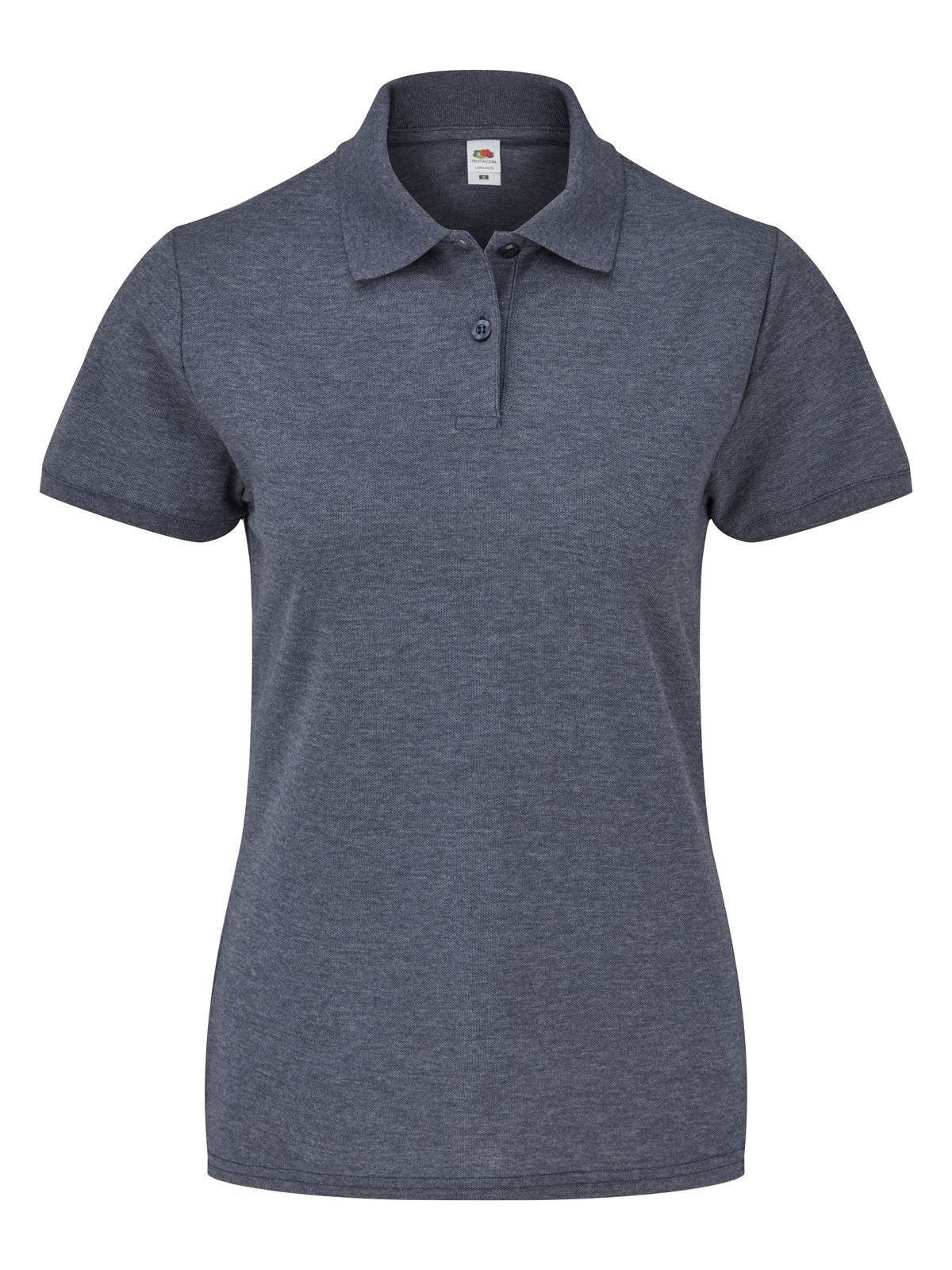 LADIES POLO 65/35 - FRUIT OF THE LOOMBlu Vintage