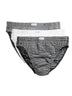 CLASSIC SLIP 3 PACK - FRUIT OF THE LOOMNero melange-Bianco