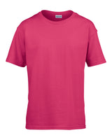 T-SHIRT BAMBINO SOFTSTYLE IN COTONE DELUXE - GILDAN