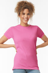 T-SHIRT SOFTSTYLE DONNA MANICA CORTA SLIM FIT - GILDAN