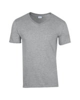 T-SHIRT SOFTSTYLE COLLO A V - GILDAN