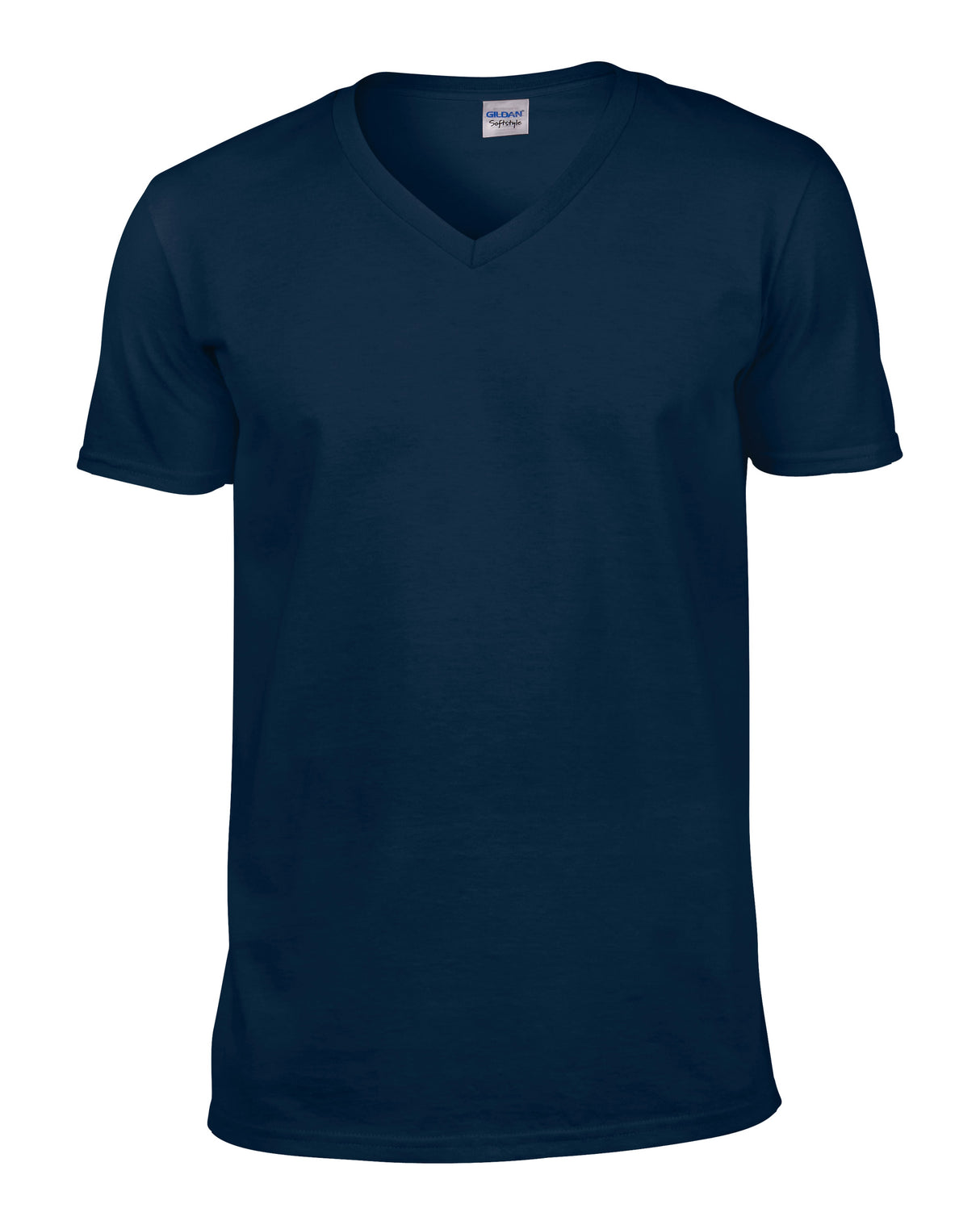 T-SHIRT SOFTSTYLE COLLO A V - GILDAN