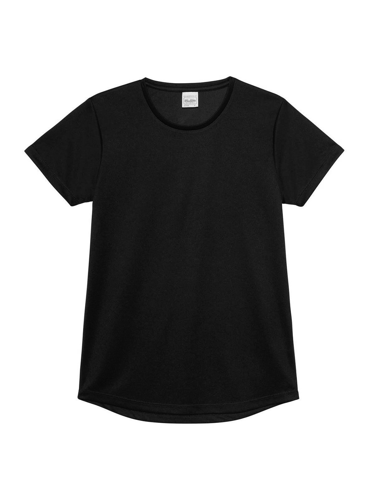 T-SHIRT SPORTIVA GIRLIE COOL T - AWDIS JUST COOLNero Jet