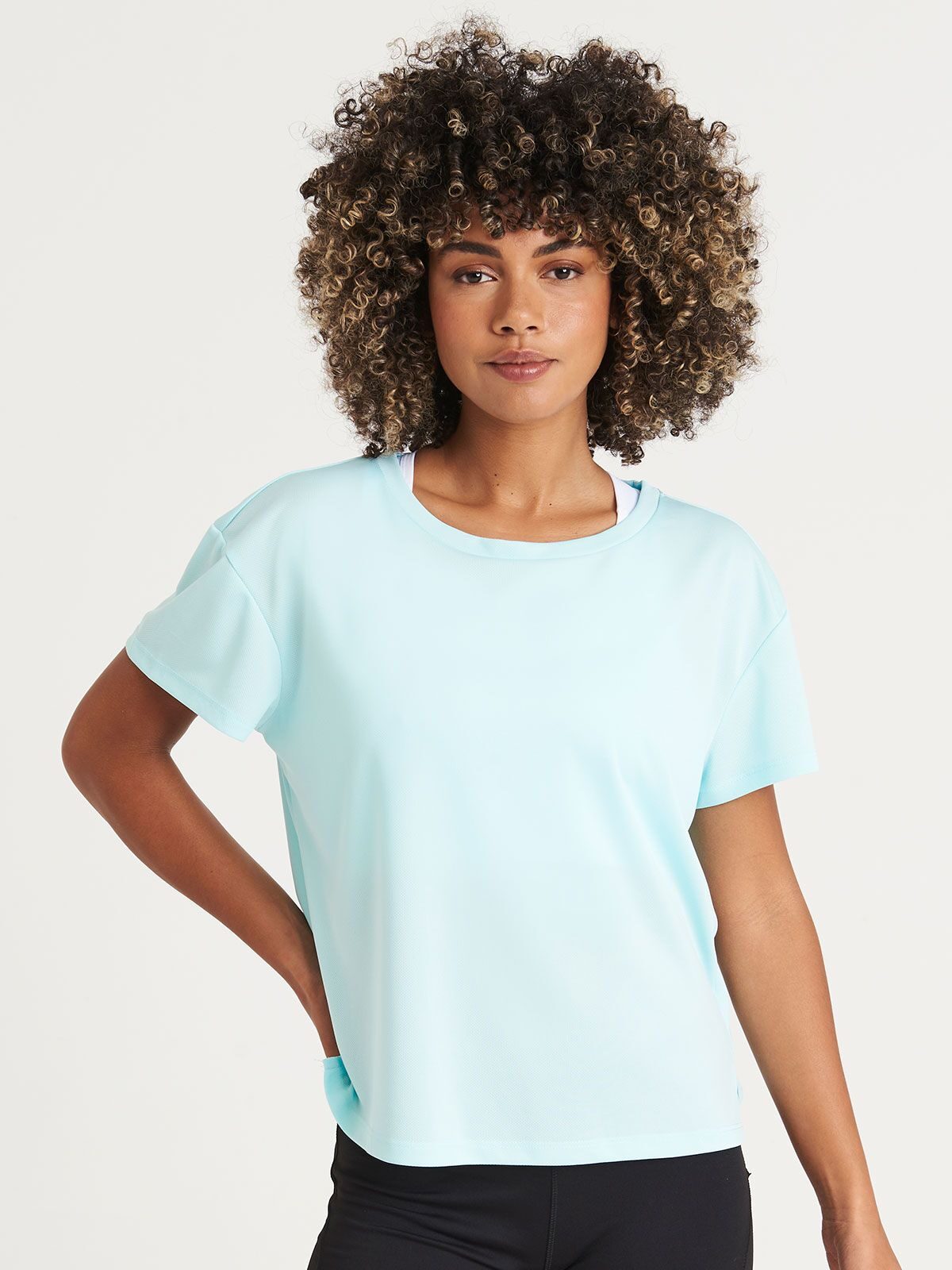 T-SHIRT SPORTIVA WOMEN'S OPEN BACK T - AWDIS JUST COOL fronte