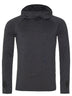 MAGLIA SPORTIVA MENS COOL COWL NECK TOP - AWDIS JUST COOLNero Melange Ardesia