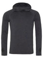 MAGLIA SPORTIVA MENS COOL COWL NECK TOP - AWDIS JUST COOLNero Melange Ardesia