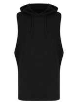 FELPA GIROMANICA CON CAPPUCCIO URBAN SLEEVELESS MUSCLE HOODIE - AWDIS JUST COOLNero Jet