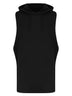 FELPA GIROMANICA CON CAPPUCCIO URBAN SLEEVELESS MUSCLE HOODIE - AWDIS JUST COOLNero Jet