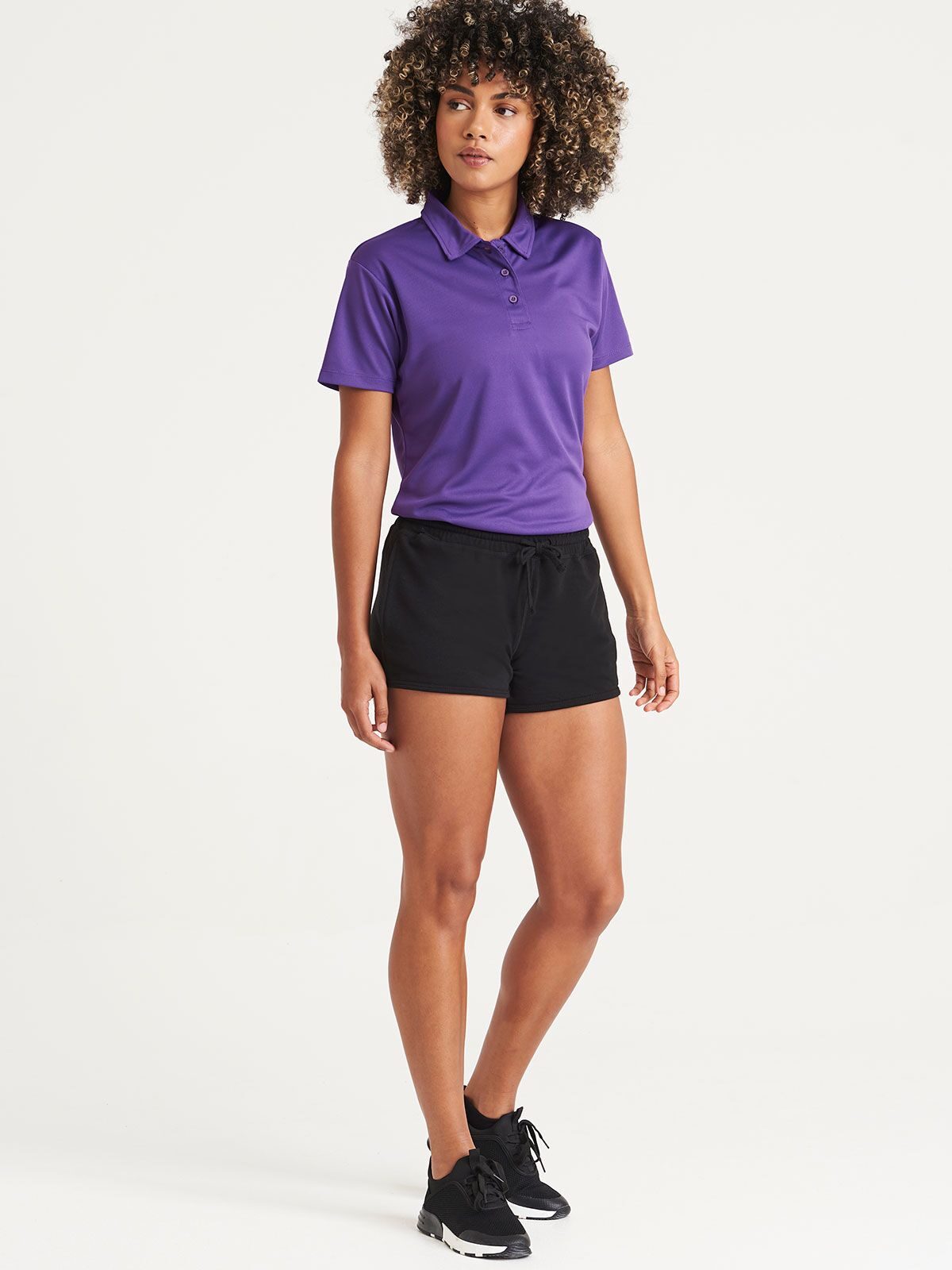 PANTALONCINI ALTA VESTIBILITÀ GIRLIE COOL JOG SHORT - AWDIS JUST COOL fronte