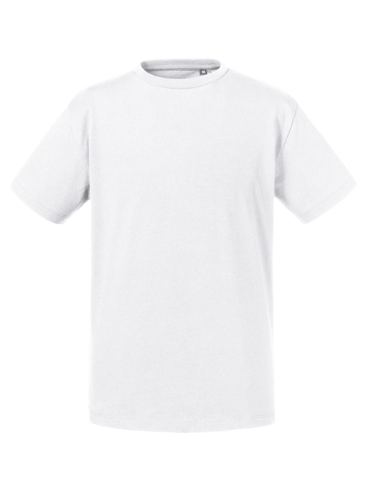 T-SHIRT PURE ORGANIC T BAMBINO - RUSSELL EUROPEBianco