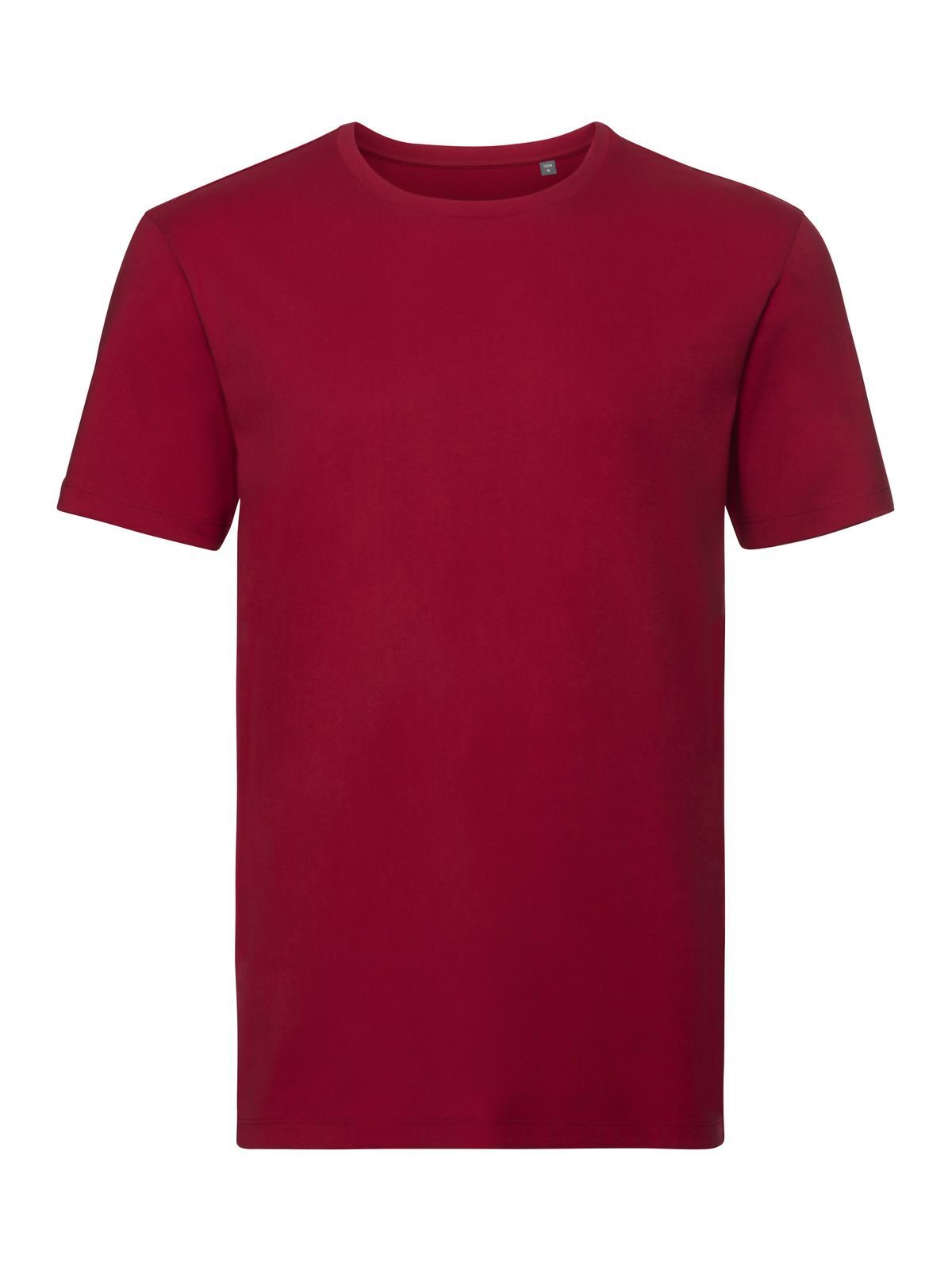 T-SHIRT PURE ORGANIC T UOMO - RUSSELL EUROPERosso Classico