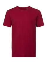T-SHIRT PURE ORGANIC T UOMO - RUSSELL EUROPERosso Classico