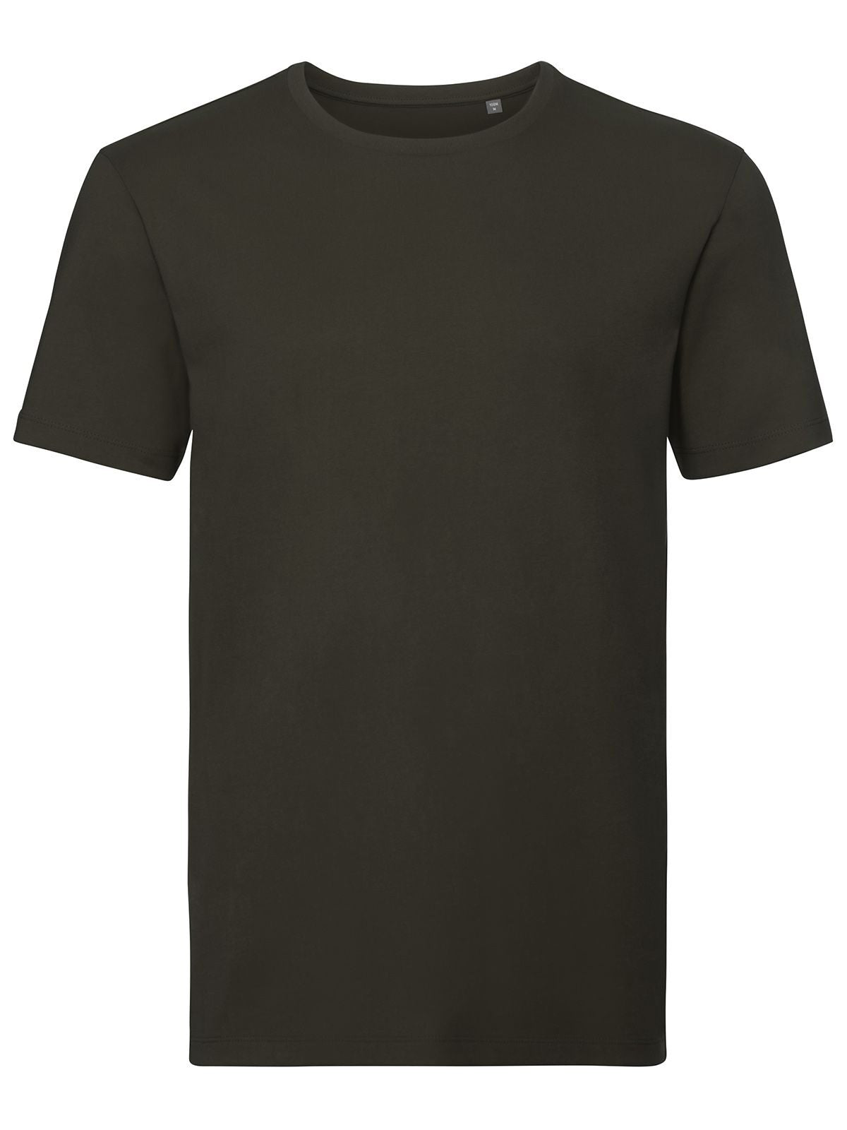 T-SHIRT PURE ORGANIC T UOMO - RUSSELL EUROPEVerde Oliva Scuro