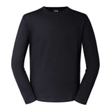 T-SHIRT AUTHENTIC CLASSICA MANICA LUNGA - RUSSELL EUROPENero