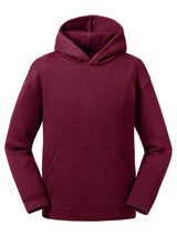 FELPA AUTHENTIC CON CAPPUCCIO BAMBINI - RUSSELL EUROPEBordeaux