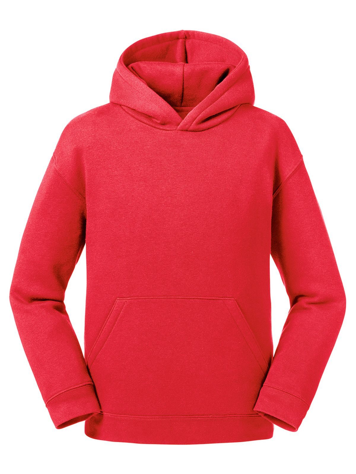 FELPA AUTHENTIC CON CAPPUCCIO BAMBINI - RUSSELL EUROPERosso Classico