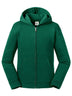 FELPA AUTHENTIC CON ZIP E CAPPUCCIO BAMBINI - RUSSELL EUROPEVerde Bottiglia