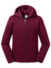 FELPA AUTHENTIC CON ZIP E CAPPUCCIO BAMBINI - RUSSELL EUROPEBordeaux