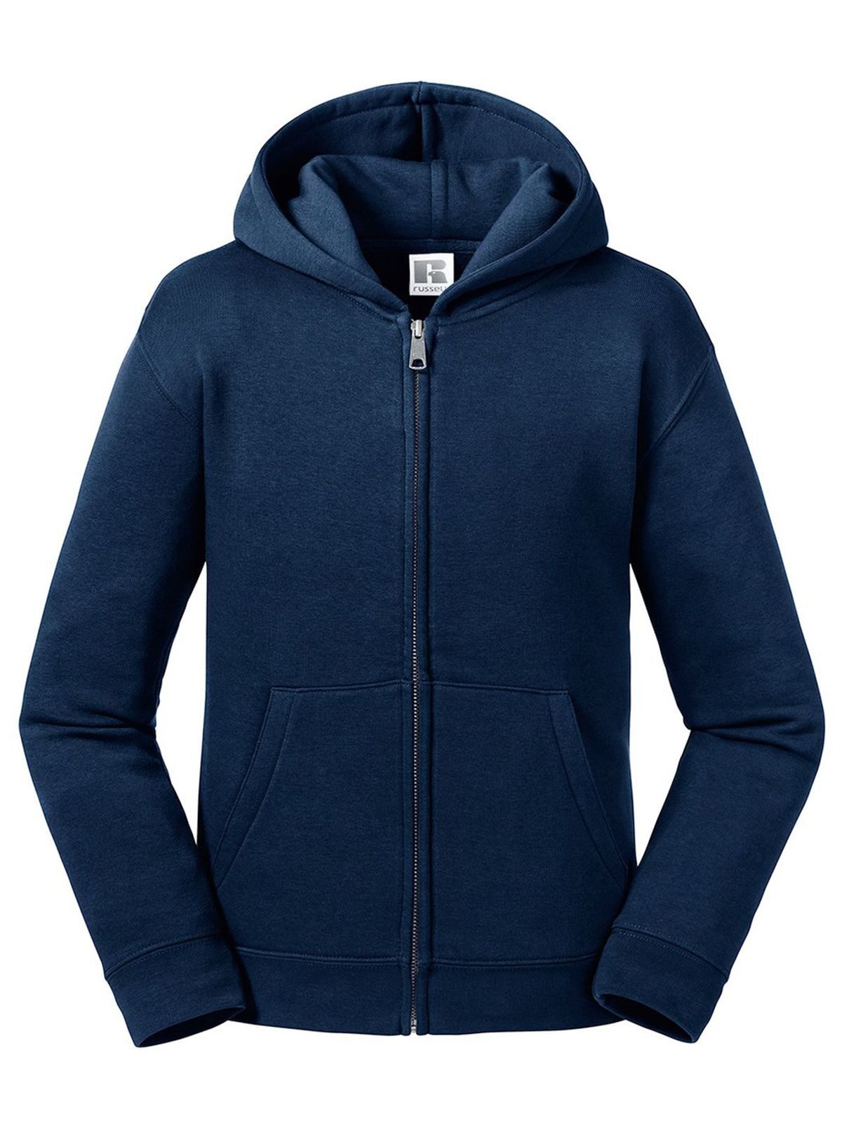 FELPA AUTHENTIC CON ZIP E CAPPUCCIO BAMBINI - RUSSELL EUROPEBlu Navy Francese