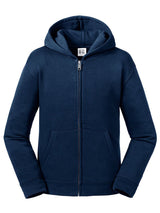 FELPA AUTHENTIC CON ZIP E CAPPUCCIO BAMBINI - RUSSELL EUROPEBlu Navy Francese