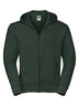 FELPA AUTHENTIC CON ZIP E CAPPUCCIO UOMO - RUSSELL EUROPEVerde Bottiglia