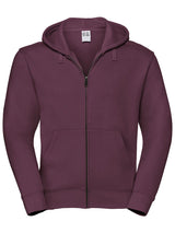 FELPA AUTHENTIC CON ZIP E CAPPUCCIO UOMO - RUSSELL EUROPEBordeaux