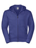 FELPA AUTHENTIC CON ZIP E CAPPUCCIO UOMO - RUSSELL EUROPERoyal Blu Brillante