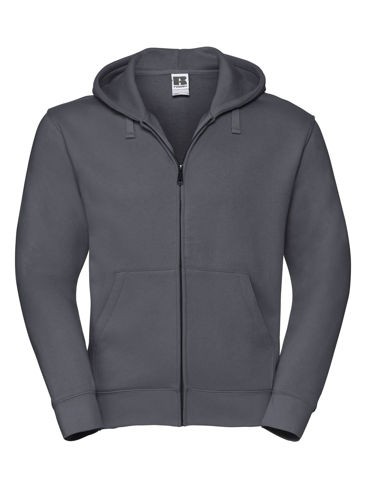 FELPA AUTHENTIC CON ZIP E CAPPUCCIO UOMO - RUSSELL EUROPEGrigio Convoglio