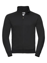 FELPA AUTHENTIC CON ZIP UOMO - RUSSELL EUROPENero