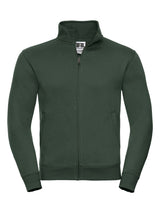 FELPA AUTHENTIC CON ZIP UOMO - RUSSELL EUROPEVerde Bottiglia