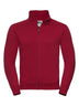 FELPA AUTHENTIC CON ZIP UOMO - RUSSELL EUROPERosso Classico
