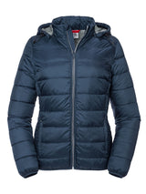 GIACCA CON CAPPUCCIO NANO DONNA - RUSSELL EUROPEBlu Navy Francese