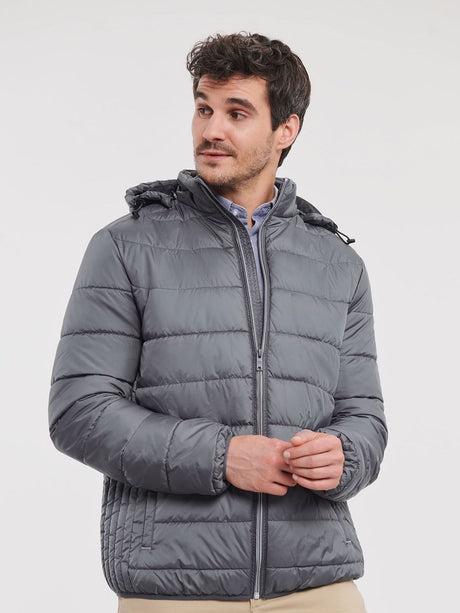 GIACCA CON CAPPUCCIO NANO UOMO - RUSSELL EUROPE fronte