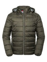 GIACCA CON CAPPUCCIO NANO UOMO - RUSSELL EUROPEVerde Oliva Scuro