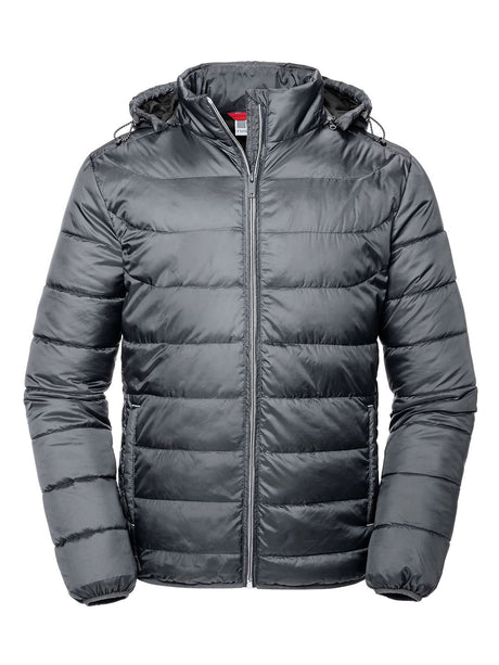 GIACCA CON CAPPUCCIO NANO UOMO - RUSSELL EUROPEGrigio Ferro
