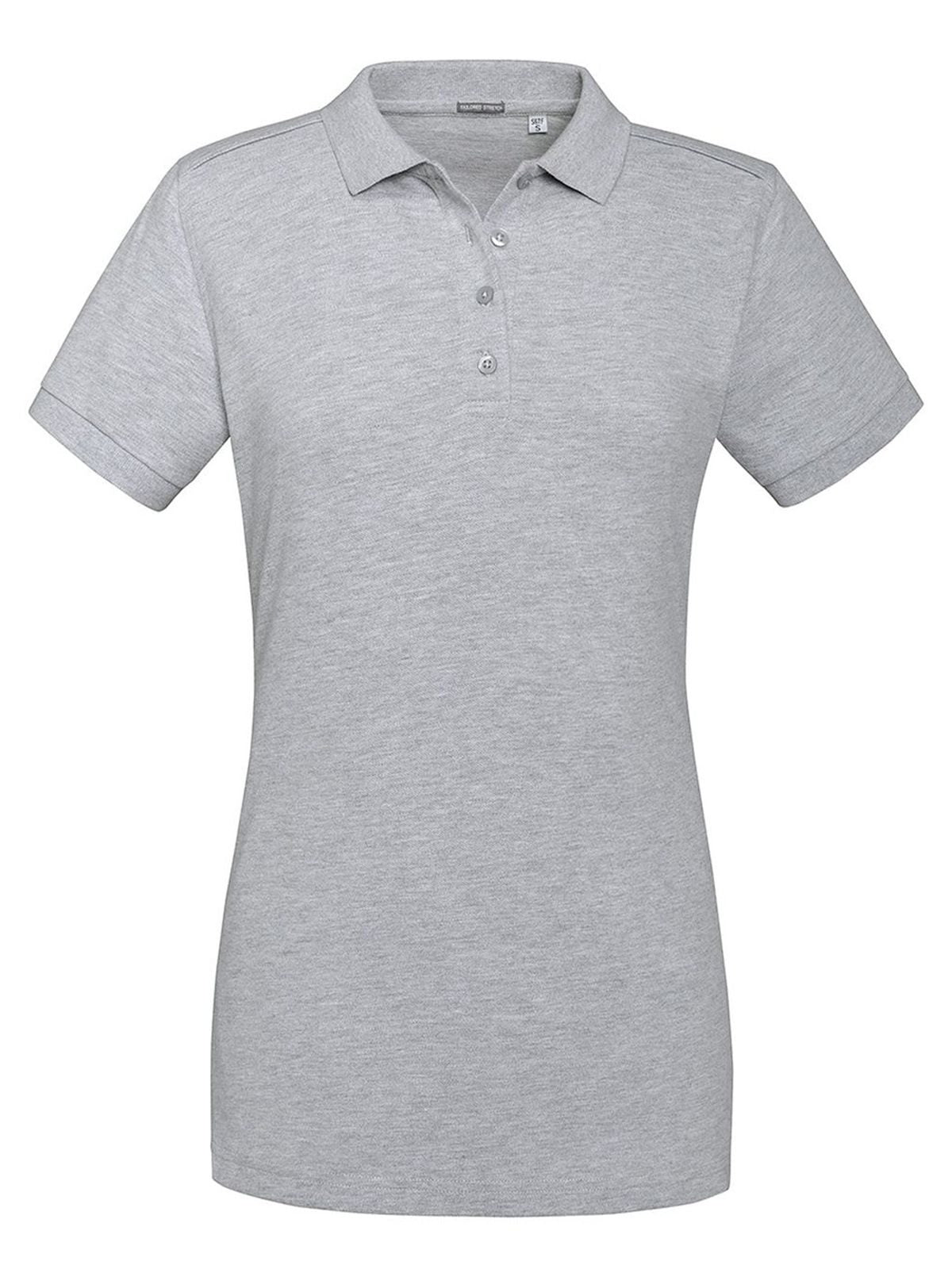 POLO STRETCH TAILORED DONNA TAGLIO MODERNO - RUSSELL EUROPEBlu Chiaro Oxford