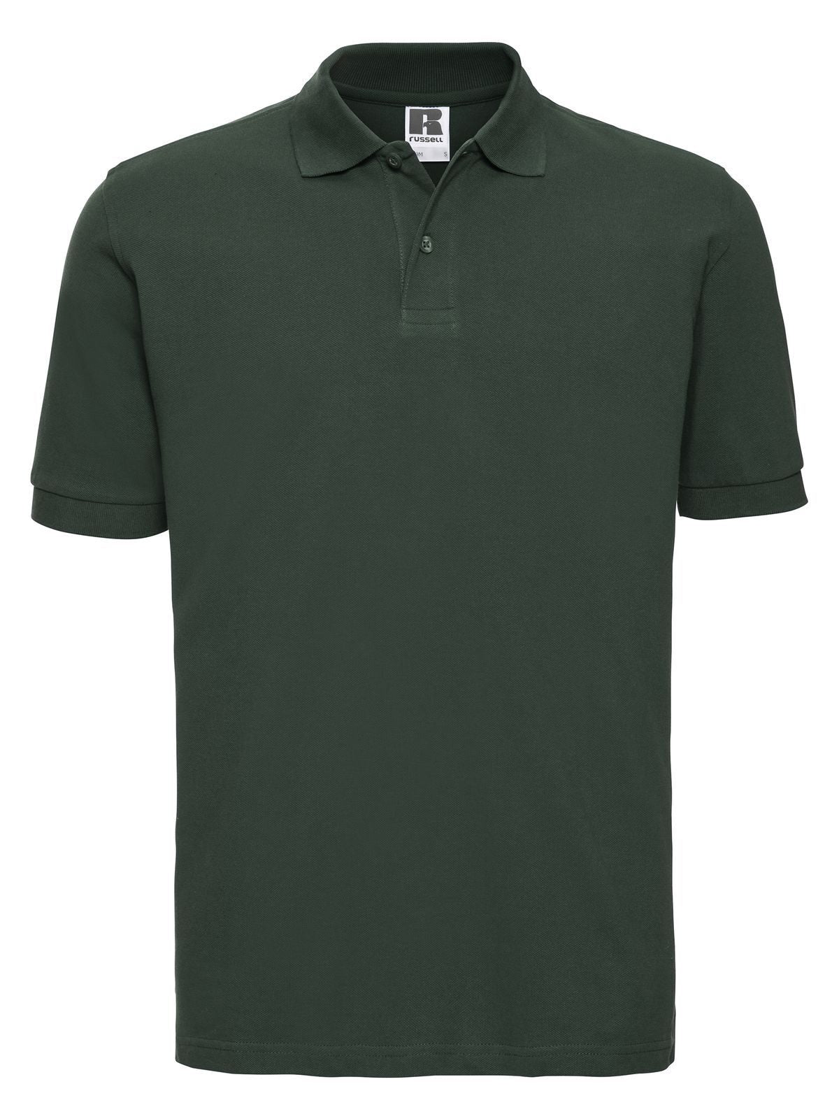 POLO CLASSICA IN COTONE - RUSSELL EUROPEVerde Bottiglia