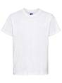 T-SHIRT AUTHENTIC CLASSICA BAMBINO - RUSSELL EUROPEBianco