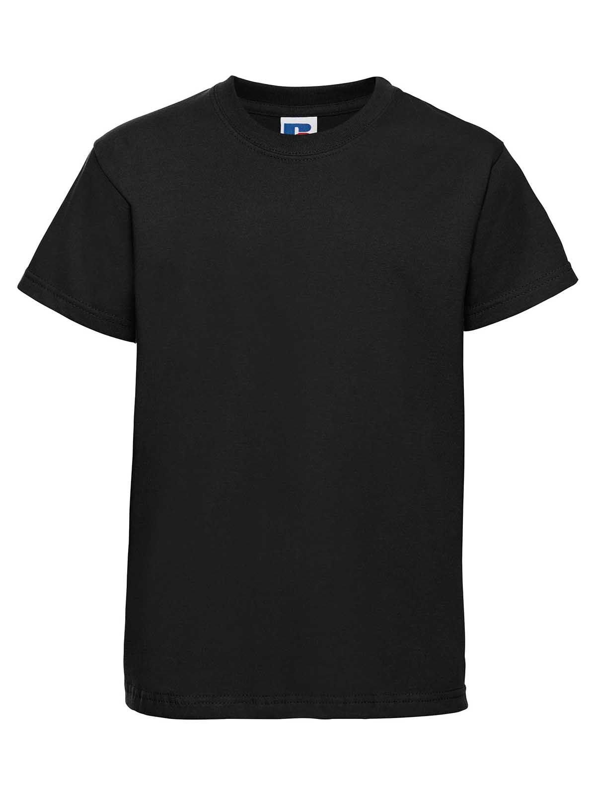 T-SHIRT AUTHENTIC CLASSICA BAMBINO - RUSSELL EUROPENero