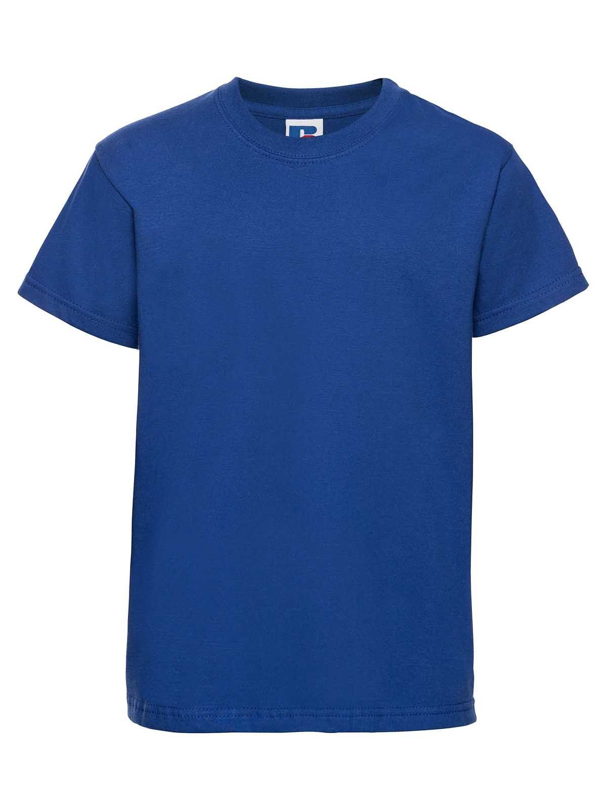 T-SHIRT AUTHENTIC CLASSICA BAMBINO - RUSSELL EUROPERoyal Blu Brillante
