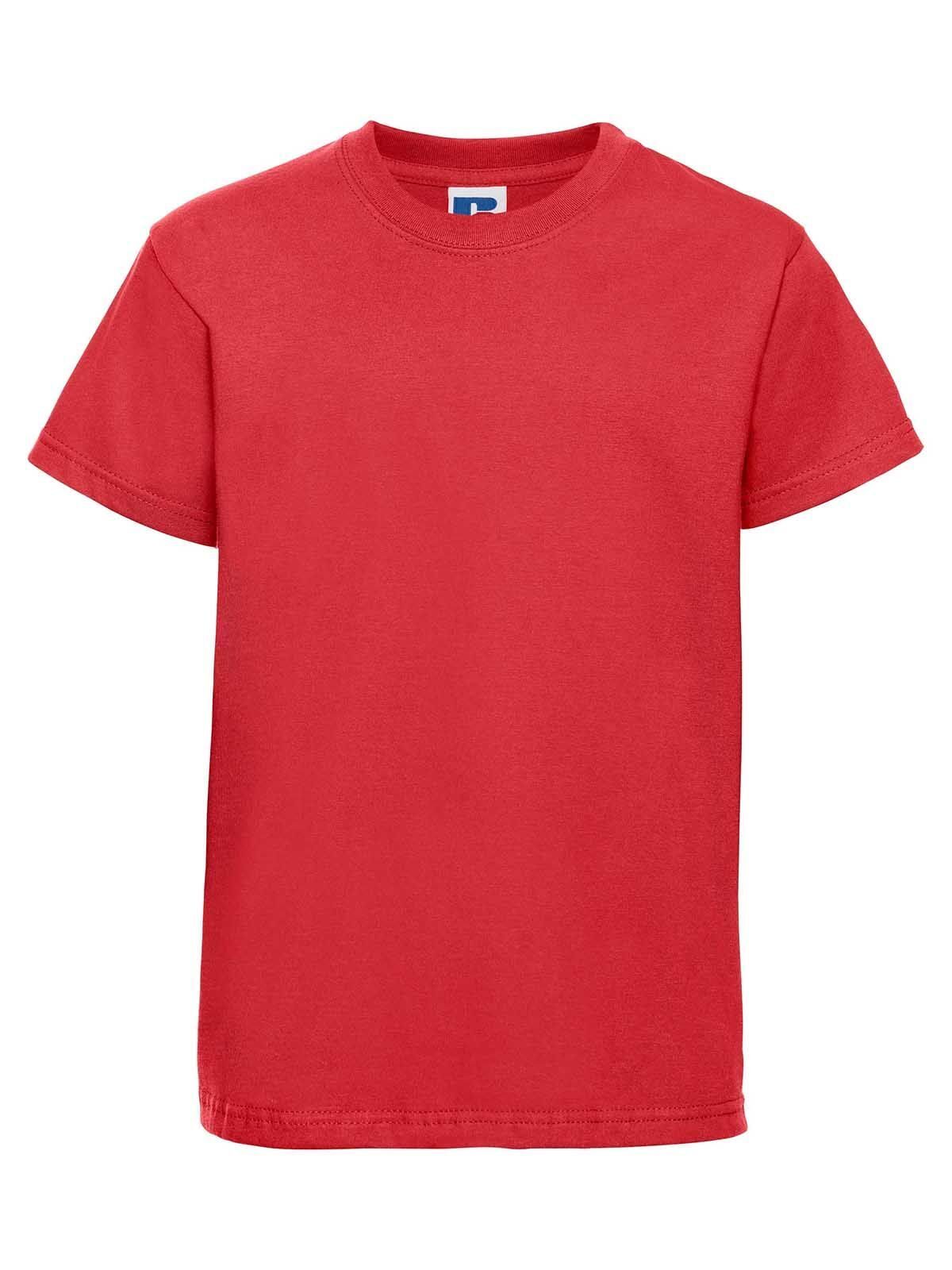T-SHIRT AUTHENTIC CLASSICA BAMBINO - RUSSELL EUROPERosso Brillante