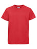 T-SHIRT AUTHENTIC CLASSICA BAMBINO - RUSSELL EUROPERosso Brillante