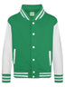 FELPA BASEBALL KIDS VARSITY JACKET - AWDIS JUST HOODS