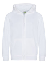 FELPA CON CAPPUCCIO KIDS ZOODIE - AWDIS JUST HOODSBianco Artico