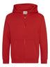 FELPA CON CAPPUCCIO KIDS ZOODIE - AWDIS JUST HOODSRosso Fuoco
