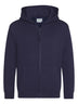 FELPA CON CAPPUCCIO KIDS ZOODIE - AWDIS JUST HOODSBlu Navy Francese
