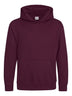 FELPA UNISEX CON CAPPUCCIO KIDS ORGANIC HOODIE - AWDIS JUST HOODSBordeaux