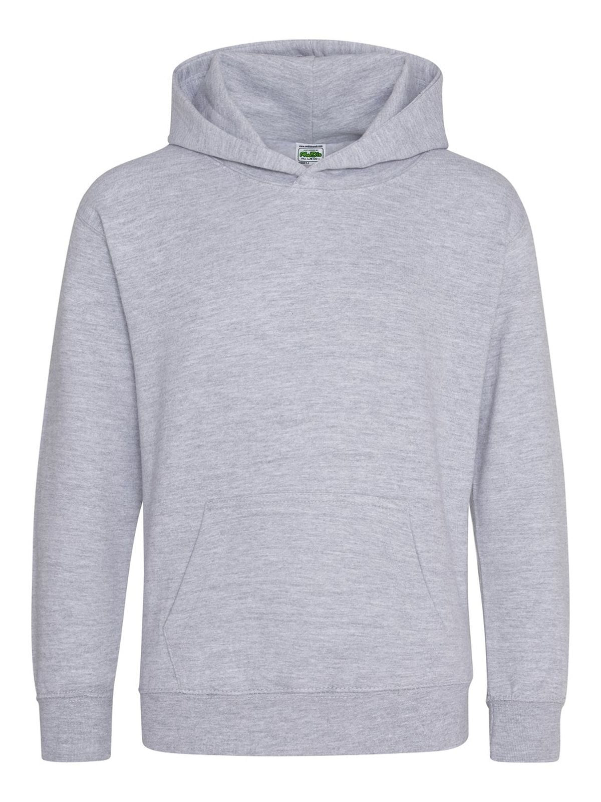 FELPA UNISEX CON CAPPUCCIO KIDS ORGANIC HOODIE - AWDIS JUST HOODSGrigio Melange