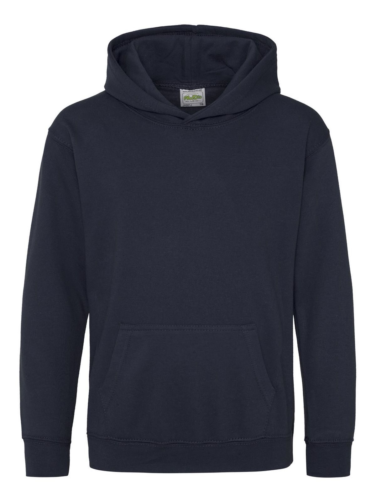 FELPA UNISEX CON CAPPUCCIO KIDS ORGANIC HOODIE - AWDIS JUST HOODSBlu Navy Francese