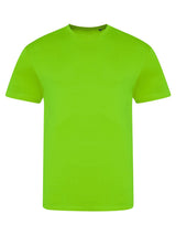 T-SHIRT UNISEX ELECTRIC TRI-BLEND T - AWDIS JUST TSVerde Elettrico